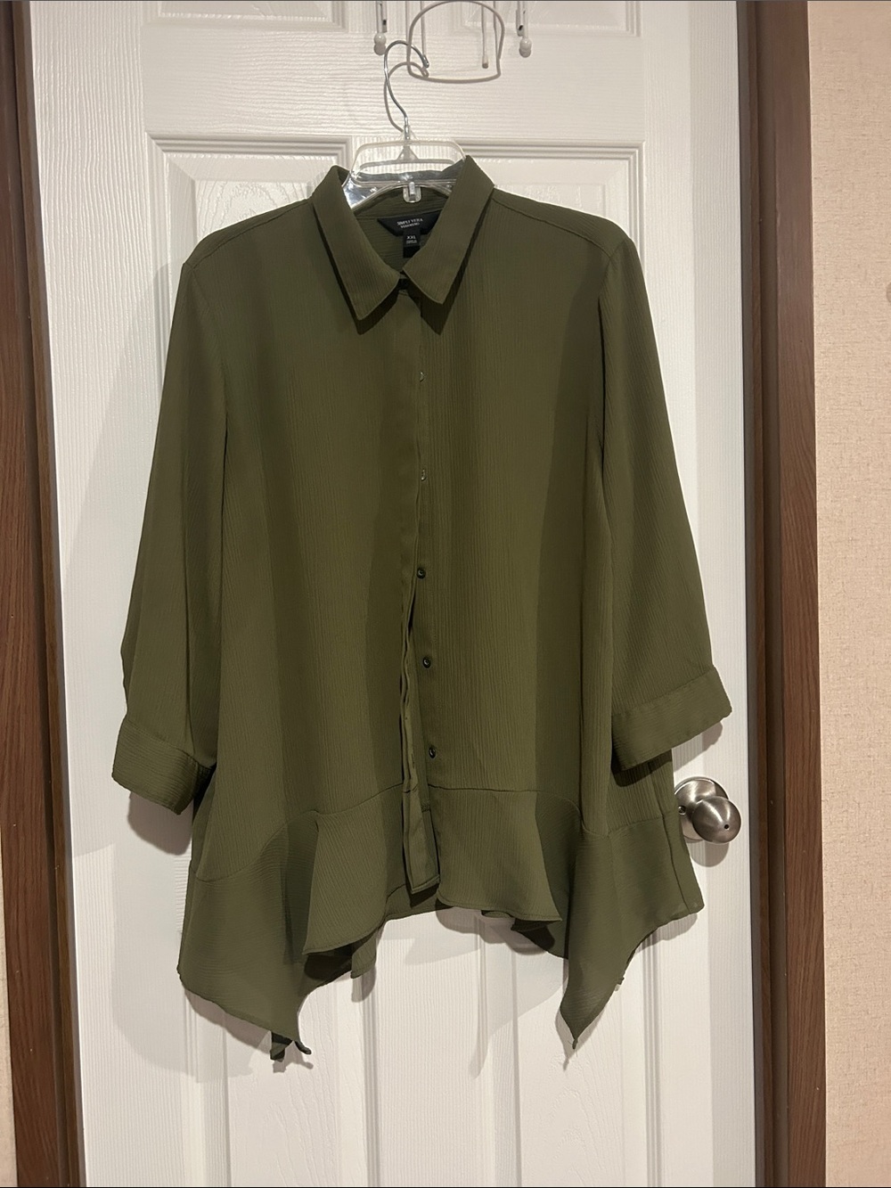 Olive Green Women's xxl simply Vera wang